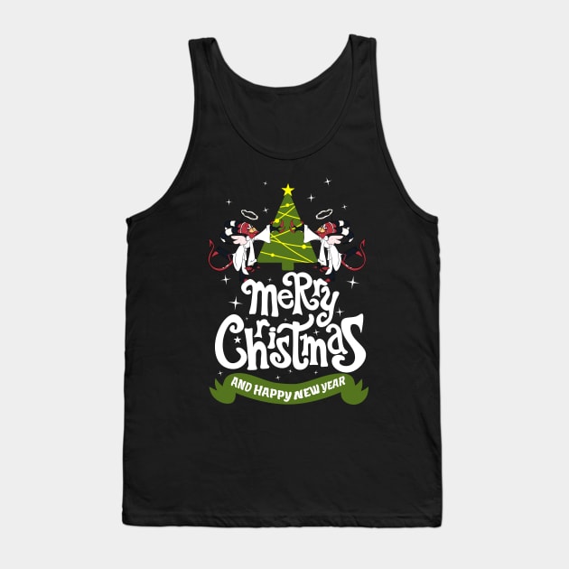 Helluva Boss - Merry Christmas and Happy New Year! Tank Top by rentaire